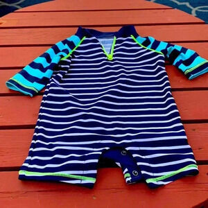 Five for 25 NWOT Gap Nautica onesie, w snaps at the bottom. Poly w  8% spandex.
